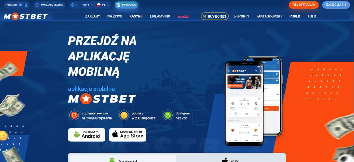 mostbet bonus bez depozytu