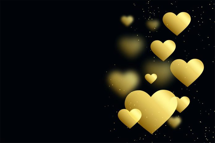 vector-golden-hearts-on-black-background casino revolution
