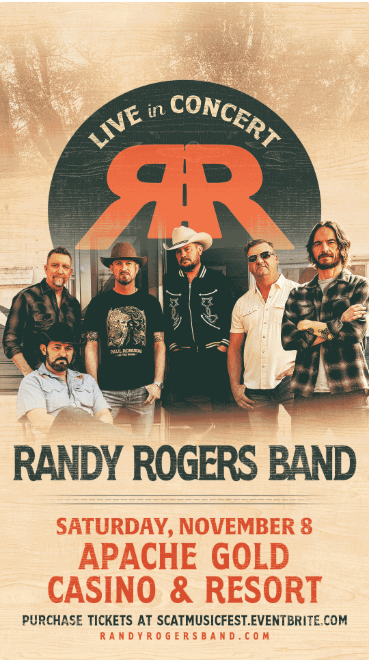 Randy Rogers Band Live in Concert at Apache Gold Casino - Globe-Miami Times