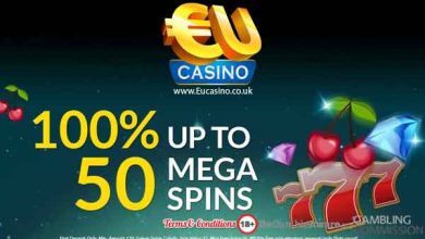 EU Casino Bonus: Claim 50 Mega Spins - Casino Bonus Checker