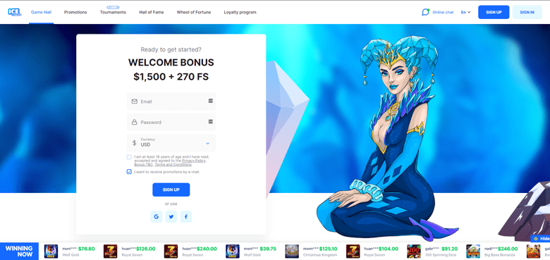 ICE Casino Promo Code 2024 ️ Find the best offer here!😪 Explore o ...